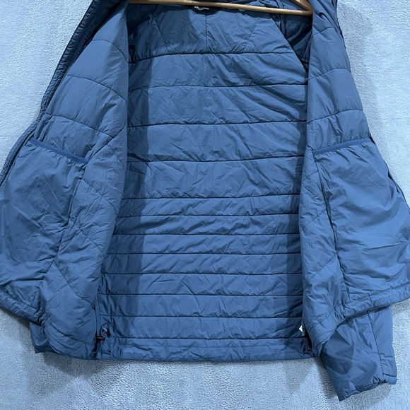 Outdoor Research Mens XL Shadow Insulated Hoodie Puffer Jacket Zip Quilted Blue - Picture 5 of 14